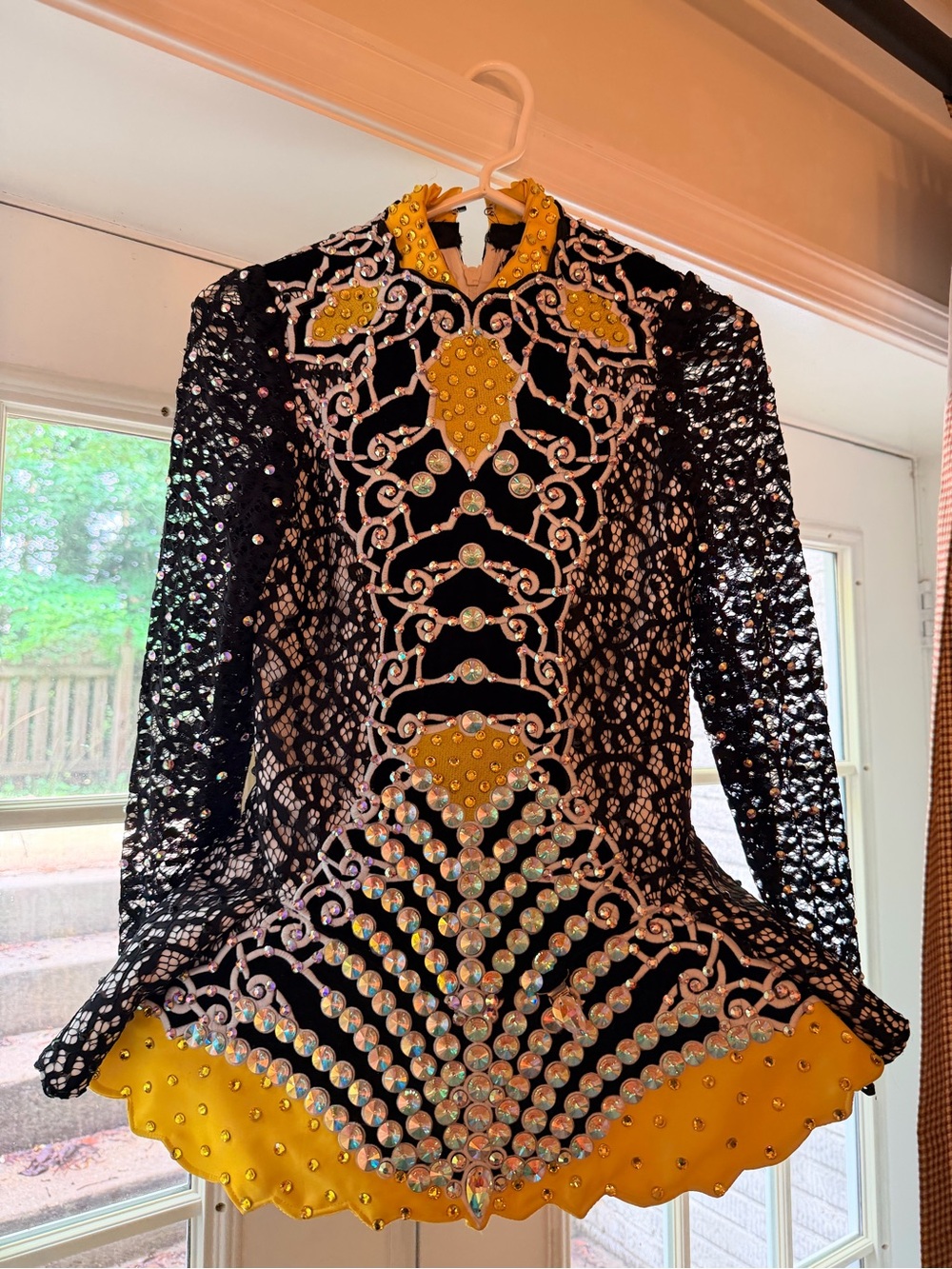 Open Wings Irish Dance Solo Dress for U10/11/12